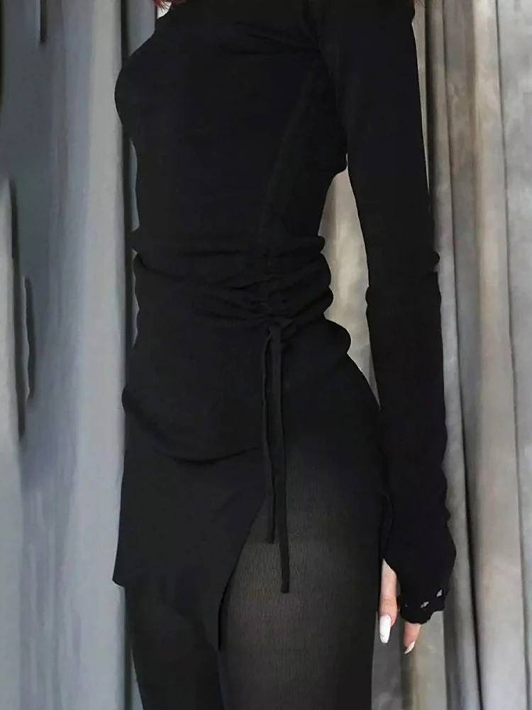 2024 New M22DS Solid Color Round Neck Pullover Long Sleeve Lace-up Slit Women's Dress
2024 New M22DS Solid Color Round Neck Pullover Long Sleeve Lace-up Slit Women's Dress