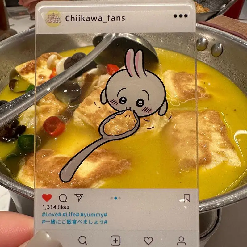 Kawaii Chiikawa Hachiware Photo Decoration Card cute Anime Student Eating Photograph Acrylic Transparent Card Prop Girls Gifts
Kawaii Chiikawa Hachiware Photo Decoration Card cute Anime Student Eating Photograph Acrylic Transparent Card Prop Girls Gifts