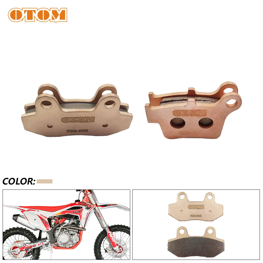 Тормозная колодка для мотоцикла OTOM F03 R03, тормозная колодка для мотоцикла, медная база для спекания, тормозной диск для KAYO T4 T6 K6 X2 K16 K18
Тормозная колодка для мотоцикла OTOM F03 R03, тормозная колодка для мотоцикла, медная база для спекания, тормозной диск для KAYO T4 T6 K6 X2 K16 K18