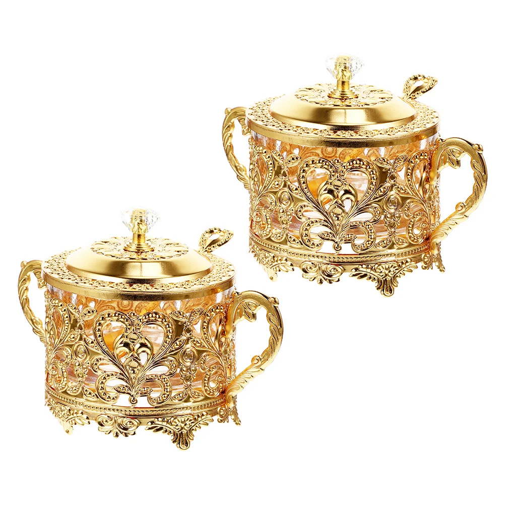 Turkish Sugar Bowl Lid Spoon Metal Glass Sugar Container Condiment Pot Salt Server Seasoning Jar Kitchen Coffee Bar Wedding
Turkish Sugar Bowl Lid Spoon Metal Glass Sugar Container Condiment Pot Salt Server Seasoning Jar Kitchen Coffee Bar Wedding