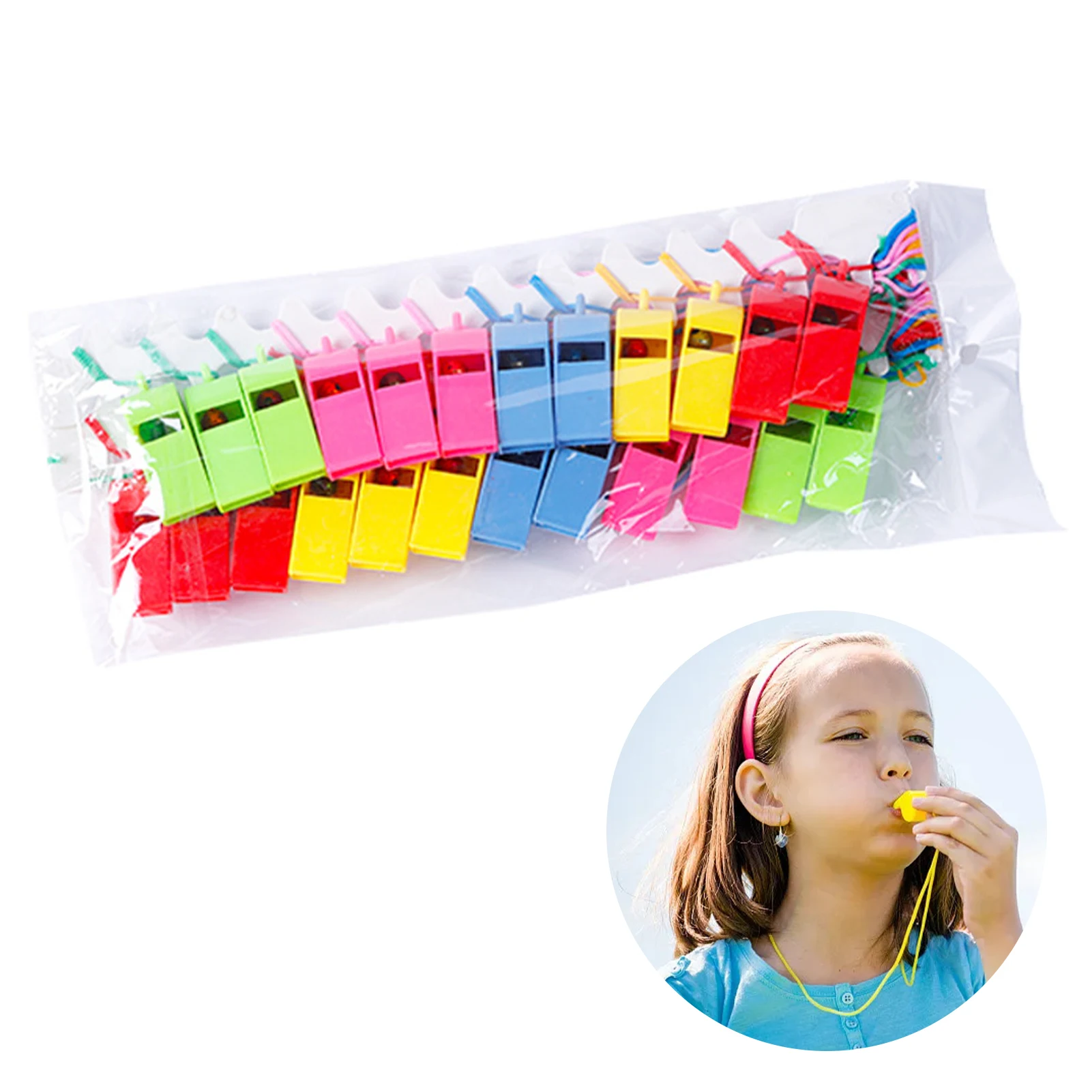 24pcs Teacher Referee Training Party Bag Filler With Lanyard Sports Whistle For Children Students Assorted Color School Football
24pcs Teacher Referee Training Party Bag Filler With Lanyard Sports Whistle For Children Students Assorted Color School Football