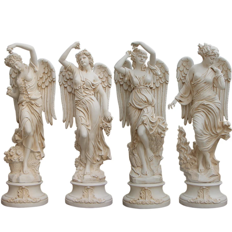 Pqf Floor Figure Angel Four Seasons Goddess Sculpture Garden Art Gallery Plaster Statue Ornaments
Pqf Floor Figure Angel Four Seasons Goddess Sculpture Garden Art Gallery Plaster Statue Ornaments