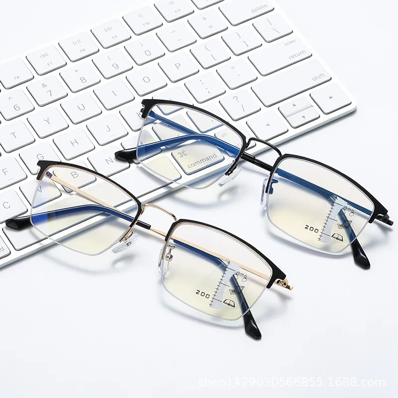 Titanium Multifocal Reading Glasses Men Women Progressive Near Far Eyewear Anti-blue Light Readers Ultralight Eyeglasses
Titanium Multifocal Reading Glasses Men Women Progressive Near Far Eyewear Anti-blue Light Readers Ultralight Eyeglasses