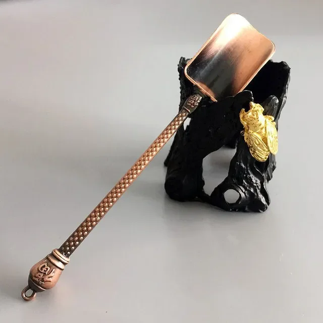 Bronze Chinese Tea Spoons, Copper Green Tea Scoop, Tea Leaves, Chooser Holder, Chinese Kongfu Tools, Accessories
Bronze Chinese Tea Spoons, Copper Green Tea Scoop, Tea Leaves, Chooser Holder, Chinese Kongfu Tools, Accessories