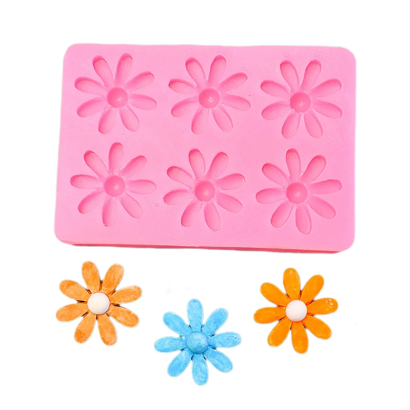 3D Wild Daisy Flower Shape Silicone Mold Diy Plumeria Cake Decorating Tool Fondant Mold Candy Clay Chocolate Gumpaste Resin Mold
3D Wild Daisy Flower Shape Silicone Mold Diy Plumeria Cake Decorating Tool Fondant Mold Candy Clay Chocolate Gumpaste Resin Mold