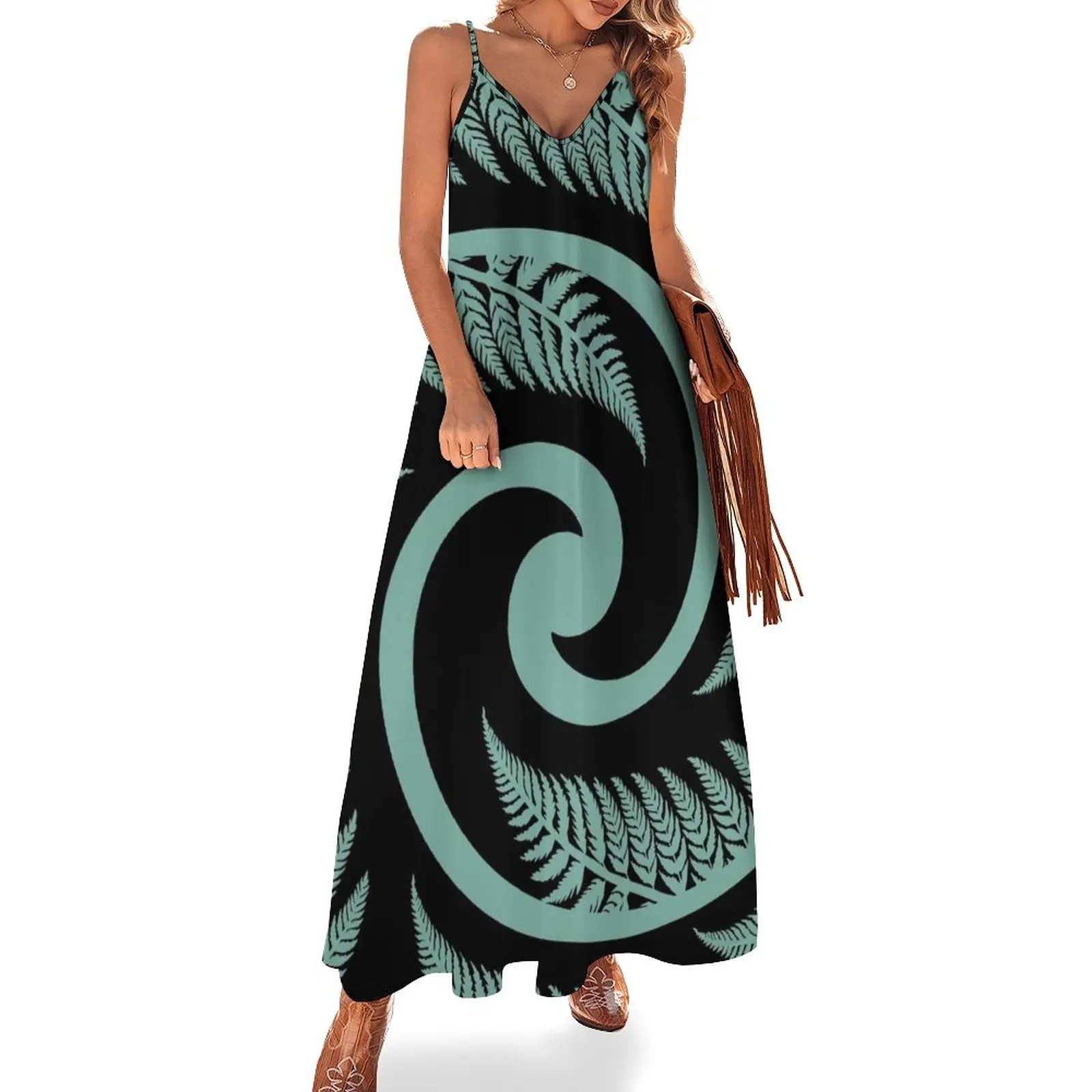 Zealand Silver Fern in a KORU Sleeveless Dress luxury women's party dress evening prom women's evening dresses 2024
Zealand Silver Fern in a KORU Sleeveless Dress luxury women's party dress evening prom women's evening dresses 2024