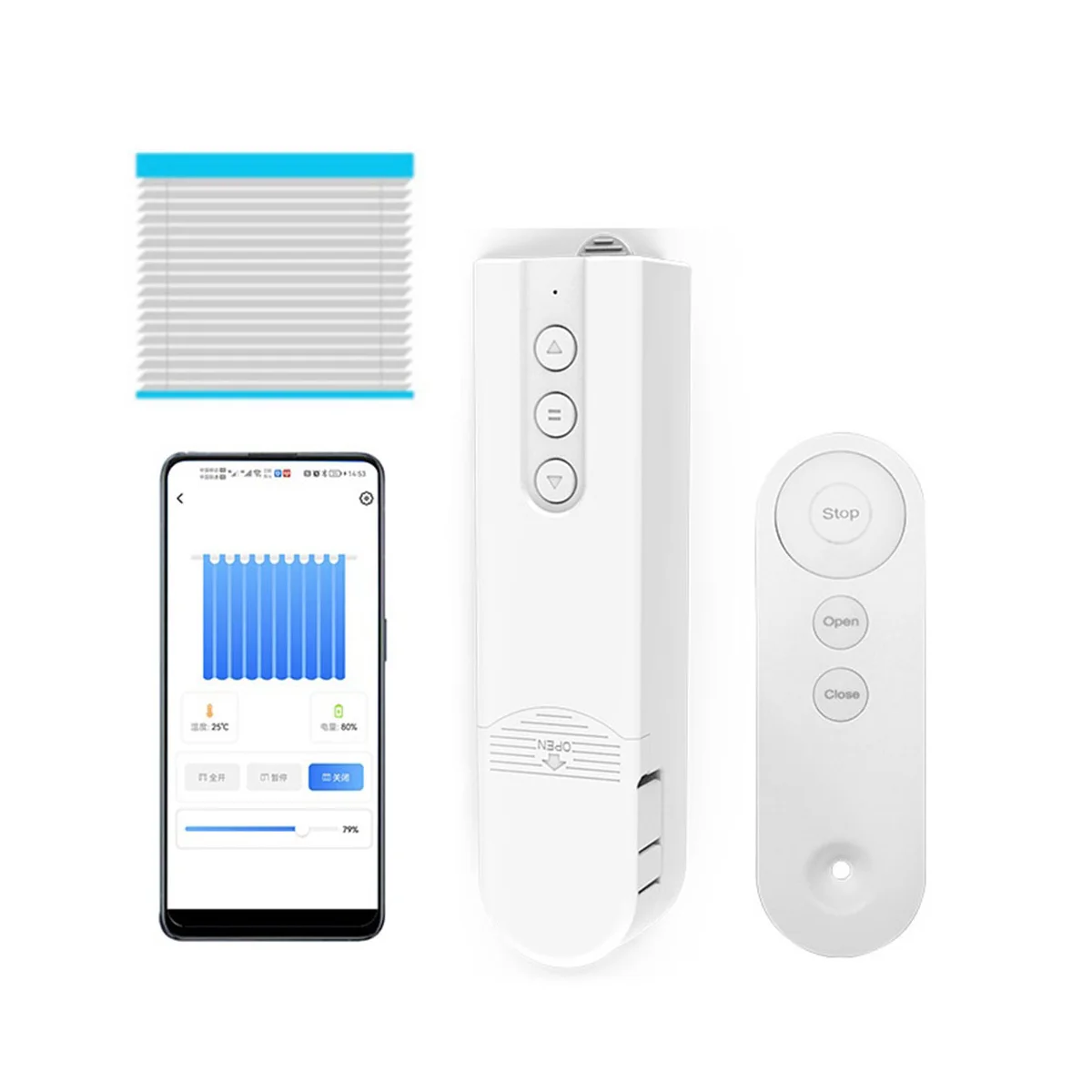 Tuya ZigBee Smart Blind Motor Driver+Remote Control Automatic Electric Roller Shutter Shadows Lifting Curtain Driver
Tuya ZigBee Smart Blind Motor Driver+Remote Control Automatic Electric Roller Shutter Shadows Lifting Curtain Driver