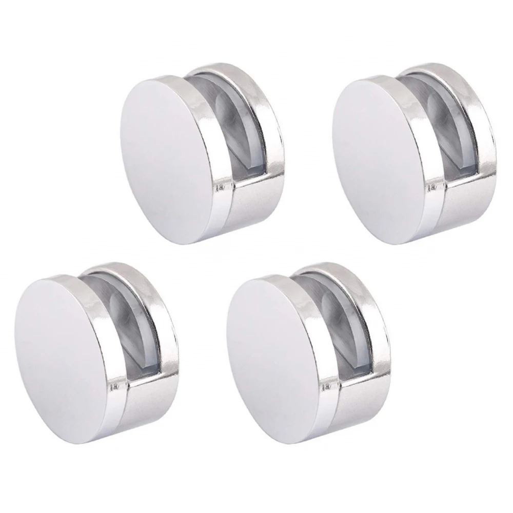 4 Pcs Adjustable Frameless Round Glass Shelf Bracket for 3-5MM Thick Glass Circular Glass Fixing Clip
4 Pcs Adjustable Frameless Round Glass Shelf Bracket for 3-5MM Thick Glass Circular Glass Fixing Clip