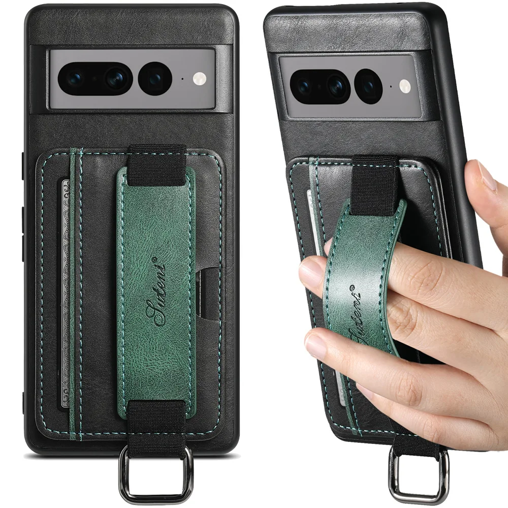 Case For Google Pixel 7a 6a Case Pu Leather Wristband Strap Bracket Cases For Pixel 8 7 6 Pixel8 Pro With Card Pocket Ring
Case For Google Pixel 7a 6a Case Pu Leather Wristband Strap Bracket Cases For Pixel 8 7 6 Pixel8 Pro With Card Pocket Ring