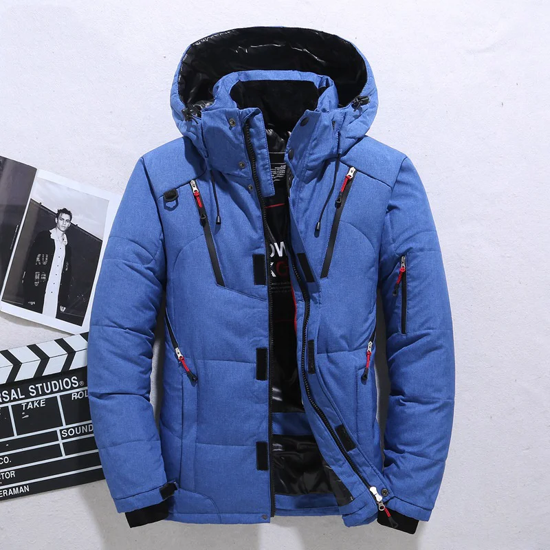 Men Down Jacket -20 Degree Winter Parkas Male White Duck Down Jacket Hooded Outdoor Thick Warm Padded Snow Coat Oversized M-4XL
Men Down Jacket -20 Degree Winter Parkas Male White Duck Down Jacket Hooded Outdoor Thick Warm Padded Snow Coat Oversized M-4XL