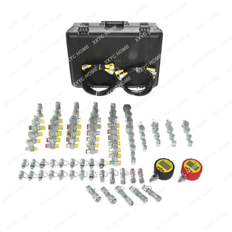 Excavator Hydraulic Test Kit Excavator Repair Kit Hydraulic Test Hose Digital Pressure Gauge
Excavator Hydraulic Test Kit Excavator Repair Kit Hydraulic Test Hose Digital Pressure Gauge