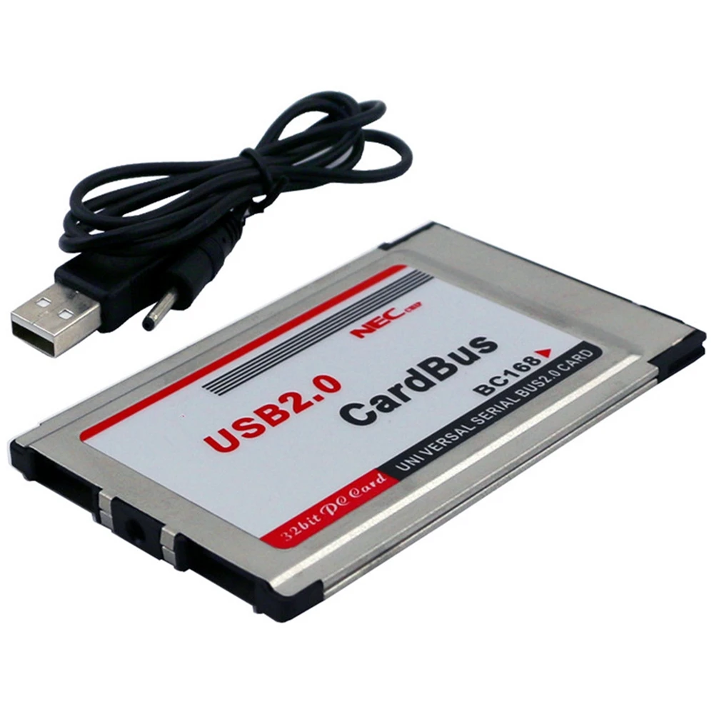 

Адаптер PCMCIA-USB 2,0, кардшина, 2 порта, 480 м