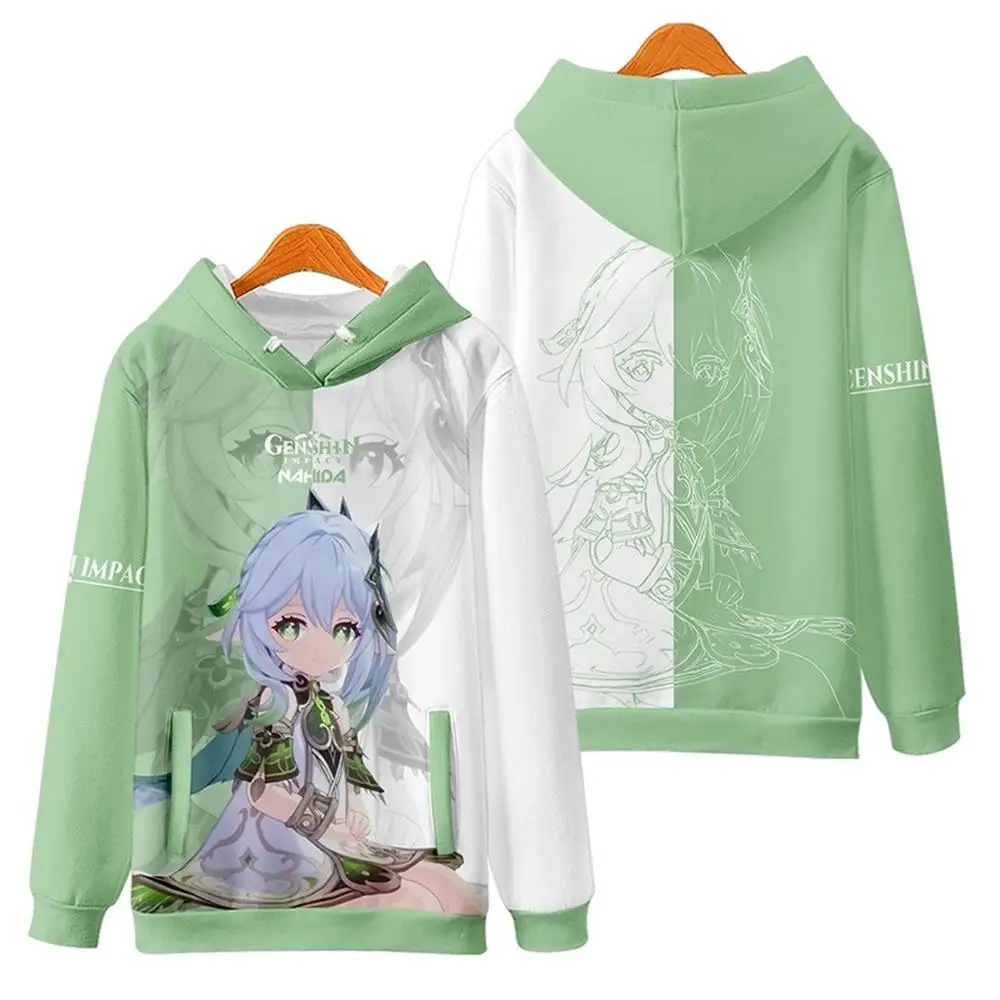 Genshin etkisi Nahida Merch Hoodie Sumeru Dendro Kusanari Sweatshirt Unisex kazak üstleri Velvet hooded hoodie
Genshin etkisi Nahida Merch Hoodie Sumeru Dendro Kusanari Sweatshirt Unisex kazak üstleri Velvet hooded hoodie