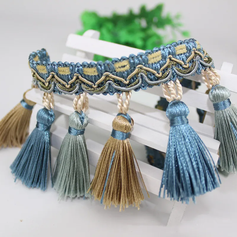 11Meter Tricolor Tassel Hanging Ball Lace Trim Ribbon For Sofa Pillow Window Curtains Wedding Party Decorate Apparel Sewing DIY
11Meter Tricolor Tassel Hanging Ball Lace Trim Ribbon For Sofa Pillow Window Curtains Wedding Party Decorate Apparel Sewing DIY