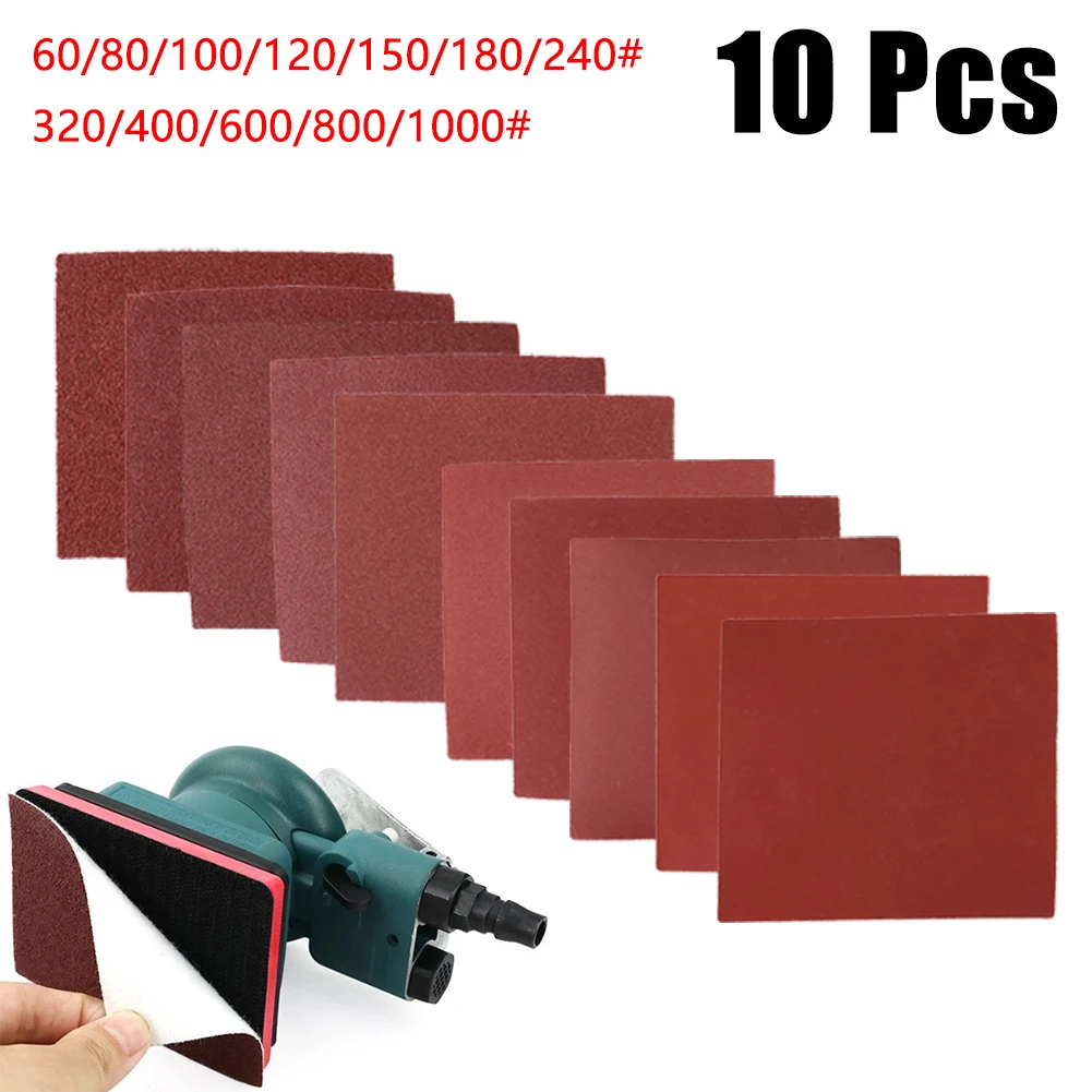 For Granules Sanding Paper Grinding Polisher 110*100mm 60-1000Grit Accessories Alumina Red Sets Tools 10pcs New
For Granules Sanding Paper Grinding Polisher 110*100mm 60-1000Grit Accessories Alumina Red Sets Tools 10pcs New