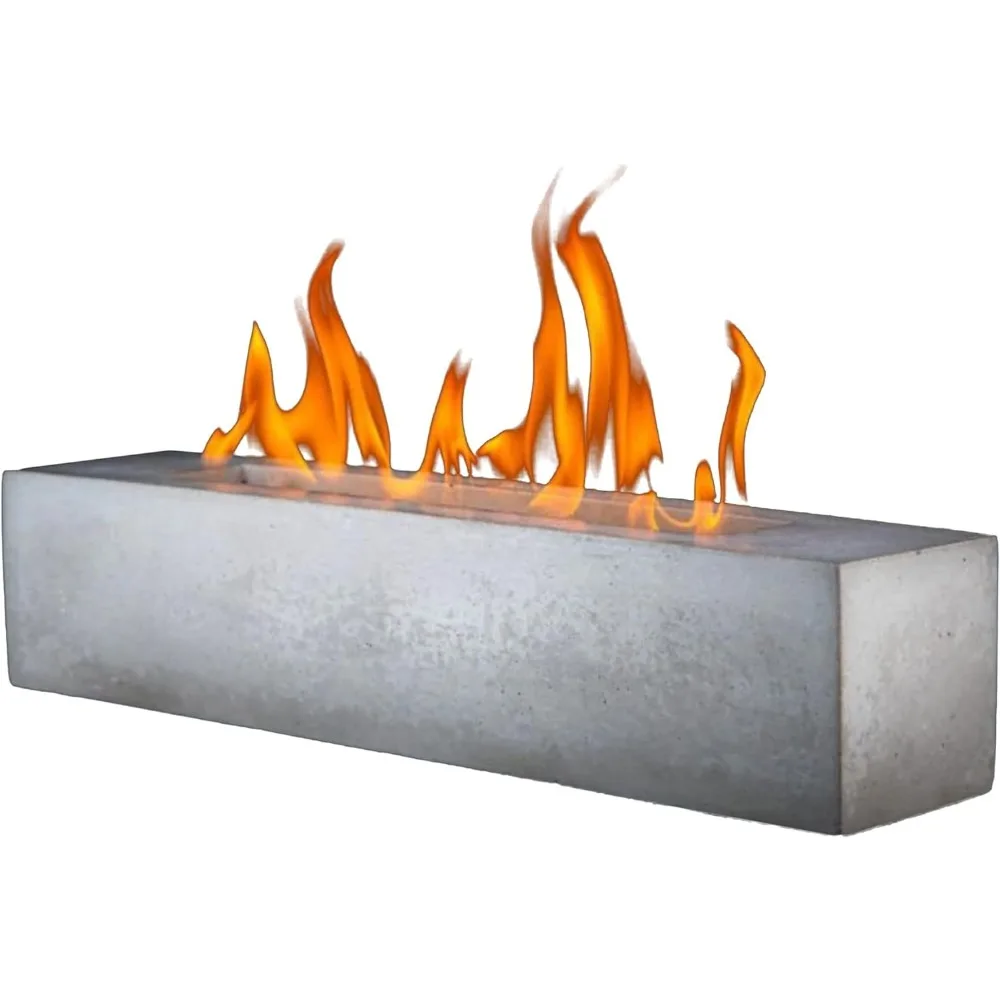 Gray Rectangular Tabletop Fire Pit - Smokeless Odorless Fire Pit - Outdoor Indoor Fireplace - Portable Table Top Fire Pit
Gray Rectangular Tabletop Fire Pit - Smokeless Odorless Fire Pit - Outdoor Indoor Fireplace - Portable Table Top Fire Pit