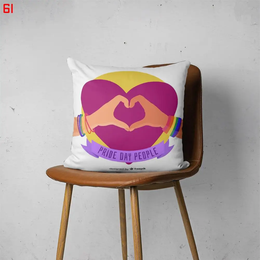PRIDE MONTH 00061 Customizable Bedroom Bed Sofa Hotel Car Lumbar Pillow Fashion Decorative Cover
PRIDE MONTH 00061 Customizable Bedroom Bed Sofa Hotel Car Lumbar Pillow Fashion Decorative Cover