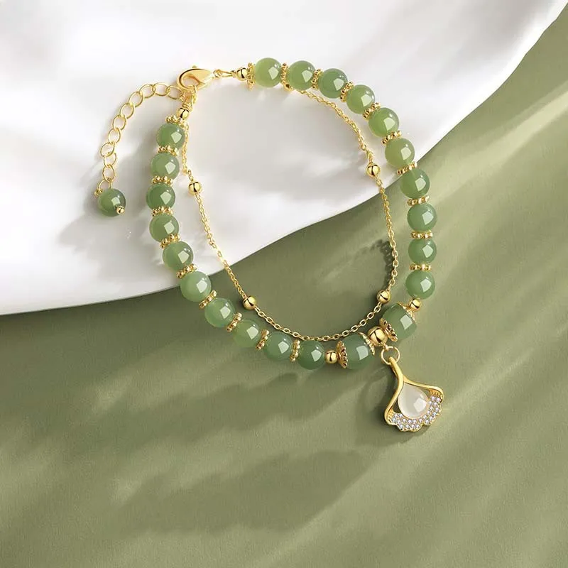 New 2023 Fashion Elegant Temperament Beaded Bracelet Unisex Green Open Bracelet Banquet Jewelry Accessories Gift
New 2023 Fashion Elegant Temperament Beaded Bracelet Unisex Green Open Bracelet Banquet Jewelry Accessories Gift