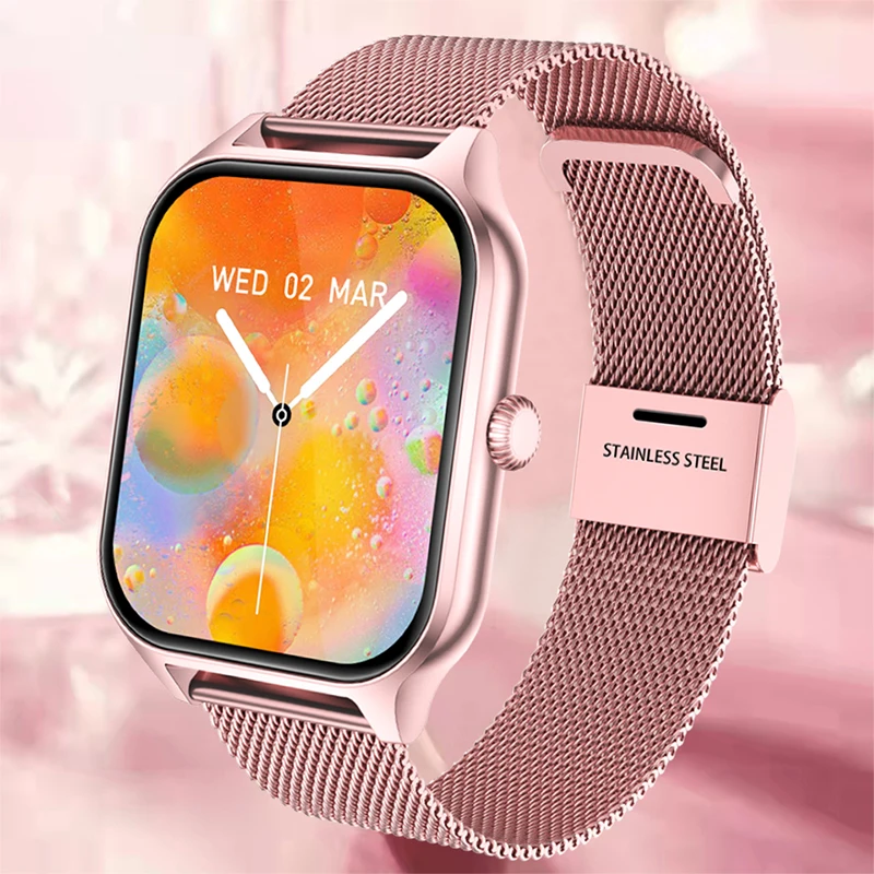 2023 New Bluetooth Call Smart Watch Women Sleep Heart Rate Blood Pressure Sports Smart Clock Fashion Women smartwatch Women
2023 New Bluetooth Call Smart Watch Women Sleep Heart Rate Blood Pressure Sports Smart Clock Fashion Women smartwatch Women