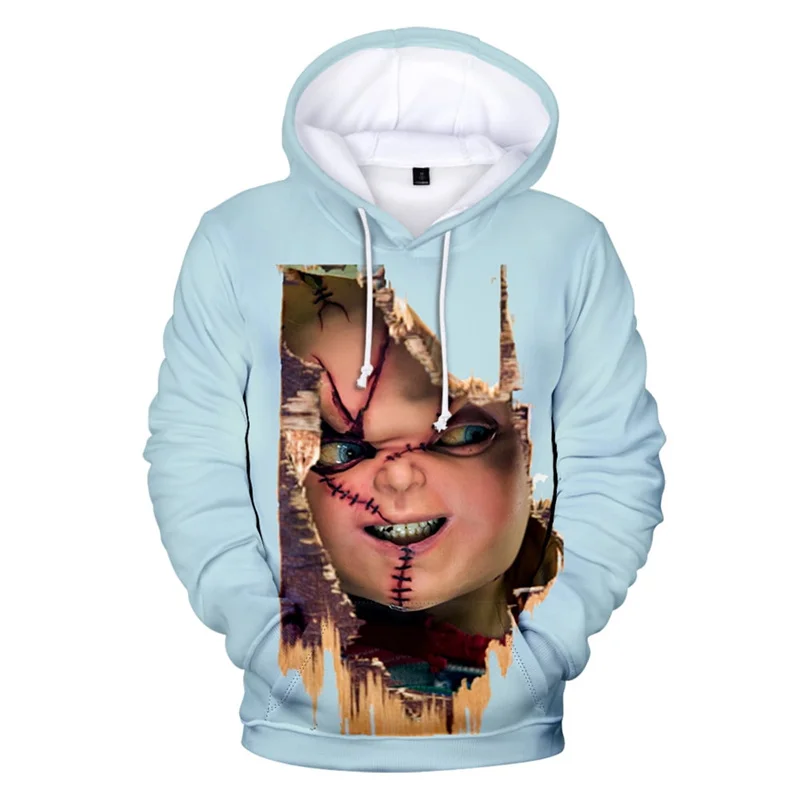 Classic Horror Movie Fans Hoodies Men 3D Print Chucky Hoodie Long Sleeves Pullover Male Autumn Streetwear Cosplay Sweatshirt
Classic Horror Movie Fans Hoodies Men 3D Print Chucky Hoodie Long Sleeves Pullover Male Autumn Streetwear Cosplay Sweatshirt