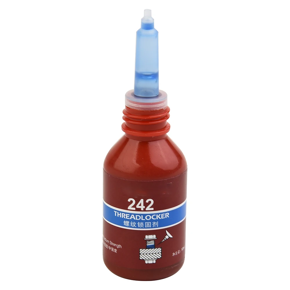 1pcs 10ml Threadlocker 242 M6-M201/4 -3/4 Medium Strength Threadlocker Blue Threadlocker Adhesive 242 Workshop Equipment
1pcs 10ml Threadlocker 242 M6-M201/4 -3/4 Medium Strength Threadlocker Blue Threadlocker Adhesive 242 Workshop Equipment