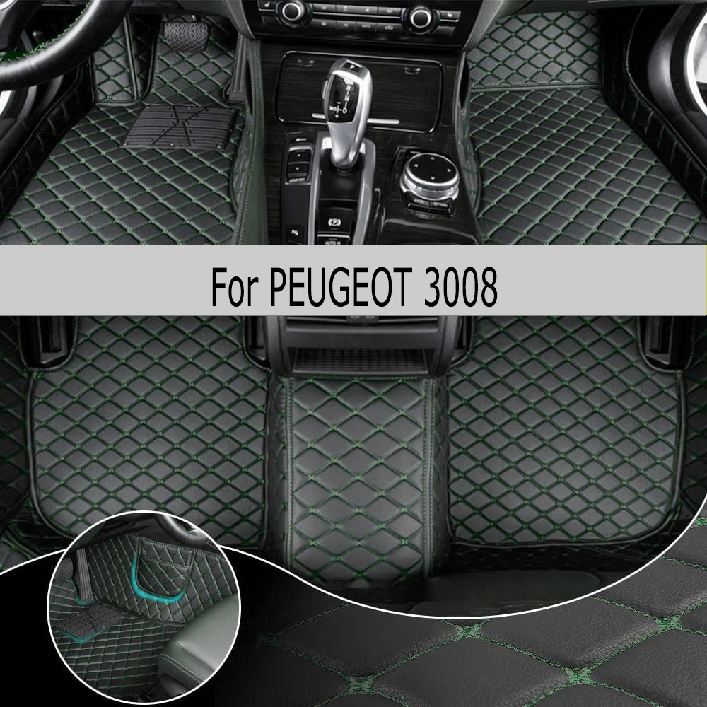 Автомобильный напольный коврик для PEUGEOT 3008 2013-2017, обновленная версия, Аксессуары для ног, ковры
Автомобильный напольный коврик для PEUGEOT 3008 2013-2017, обновленная версия, Аксессуары для ног, ковры