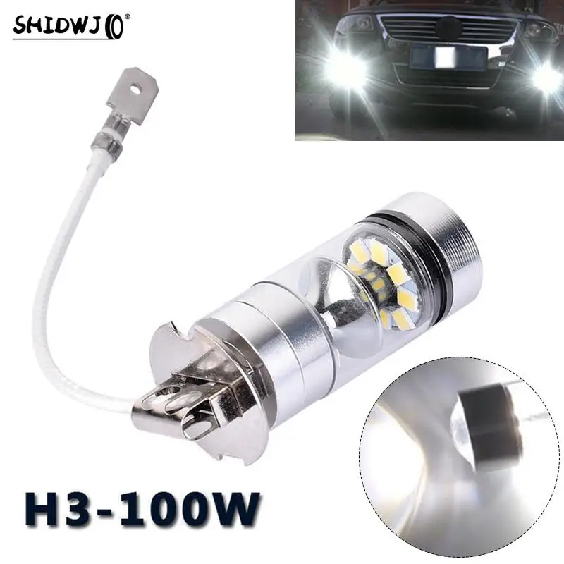 2pcs H3 100W Car LED Lamp Fog Tail Driving Light Bulb High Power Automotive Replacement Light-emitting Diode Singnal Head Lamp
2pcs H3 100W Car LED Lamp Fog Tail Driving Light Bulb High Power Automotive Replacement Light-emitting Diode Singnal Head Lamp