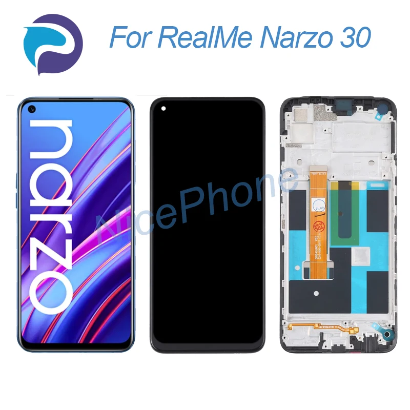 ЖК-экран для RealMe Narzo 30 + сенсорный дигитайзер дисплей RMX2156 2400*1080 Для RealMe Narzo 30 ЖК-экран дисплей
ЖК-экран для RealMe Narzo 30 + сенсорный дигитайзер дисплей RMX2156 2400*1080 Для RealMe Narzo 30 ЖК-экран дисплей