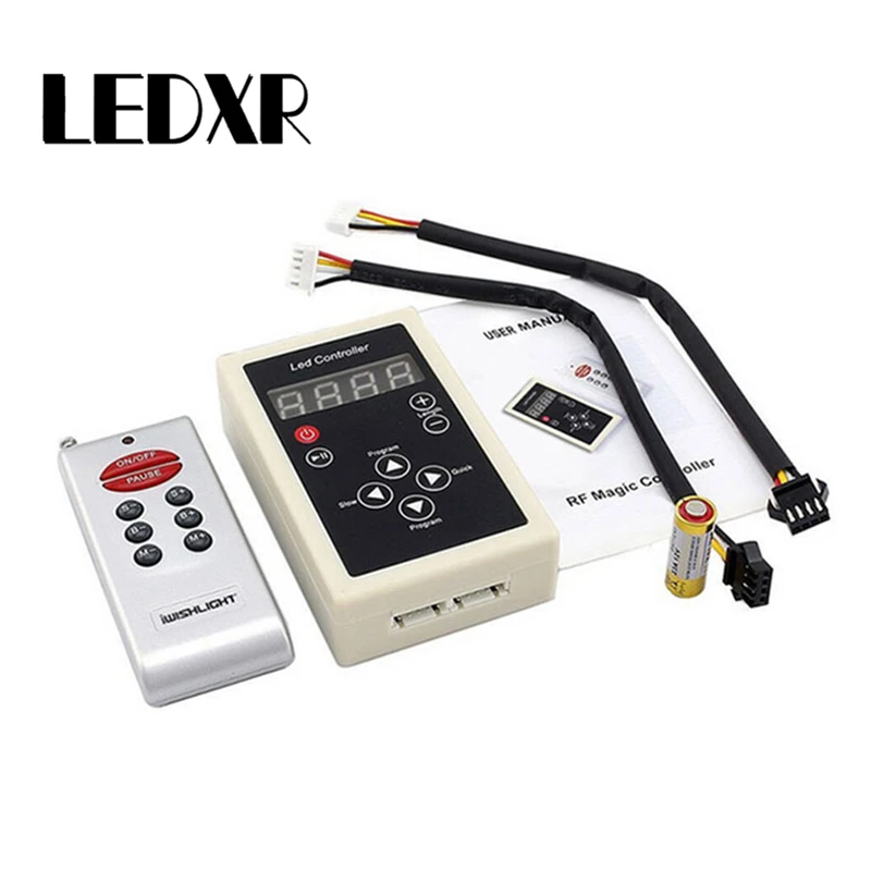 LED color IC6803 colorful 12V running lamp with controller wireless remote control 133 KTV lighting effects
LED color IC6803 colorful 12V running lamp with controller wireless remote control 133 KTV lighting effects