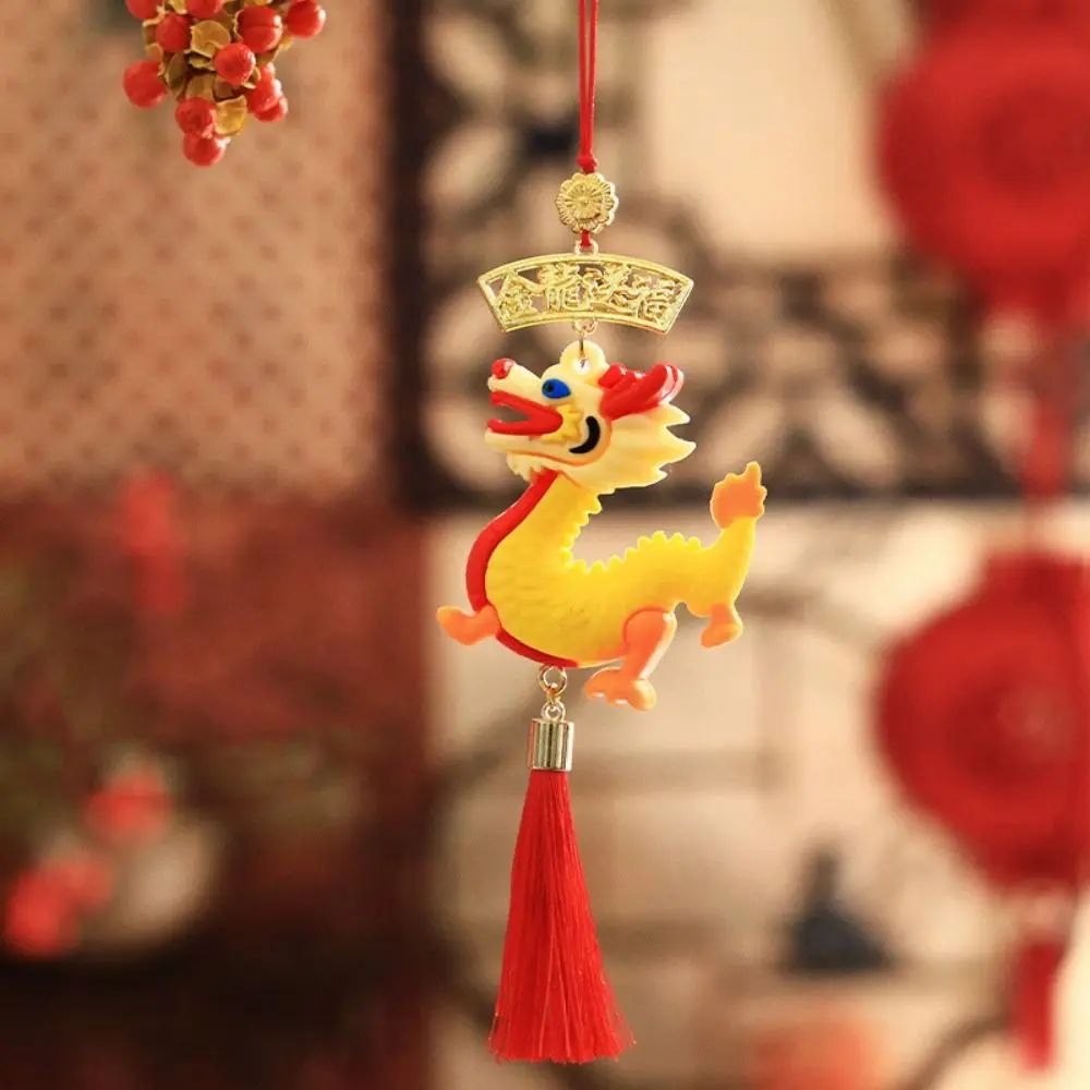 Dragon New Year Rubber Doll Pendant Decorative Traditional Bonsai Pendant Hanging with Tassel New Year Ornament Shopping Mall
Dragon New Year Rubber Doll Pendant Decorative Traditional Bonsai Pendant Hanging with Tassel New Year Ornament Shopping Mall