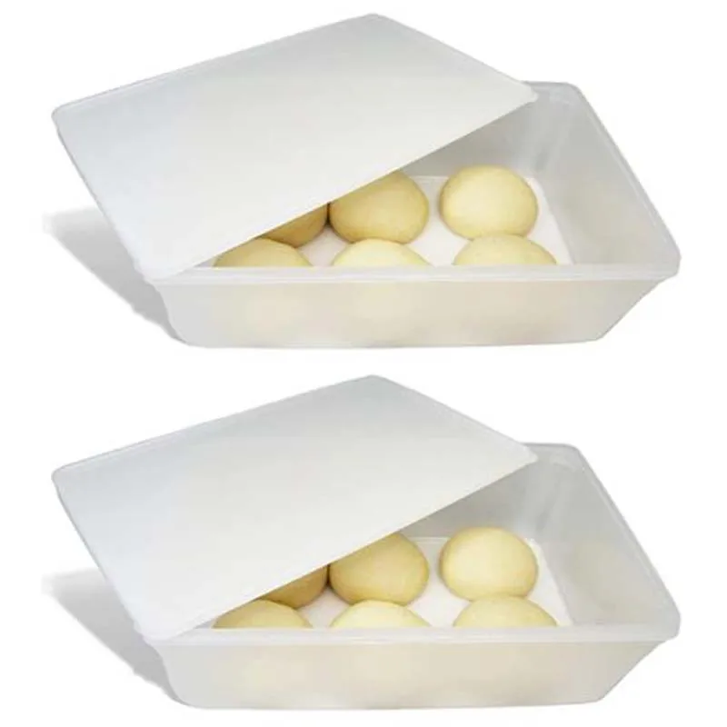 2 Pack Produce Saver Containers For Refrigerator, Pizza Dough Proofing Box,Vegetable Storage Containers For Refrigerator
2 Pack Produce Saver Containers For Refrigerator, Pizza Dough Proofing Box,Vegetable Storage Containers For Refrigerator