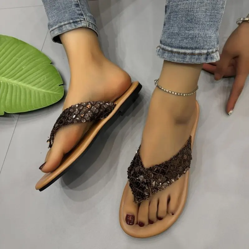 Fashion Women Flip Flops Summer Thick Bottom Sandals Platform Slippers Soft Beach Shoes Non-Slip Slides New Comfort Plus Size 43
Fashion Women Flip Flops Summer Thick Bottom Sandals Platform Slippers Soft Beach Shoes Non-Slip Slides New Comfort Plus Size 43