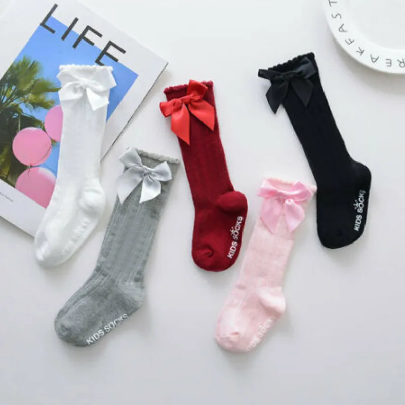 Baby Girl Accessories Kids Tube Socks Clothes Solid Color Bowknot Letter Breathable Warm Stockings Children's Clothing for Girl
Baby Girl Accessories Kids Tube Socks Clothes Solid Color Bowknot Letter Breathable Warm Stockings Children's Clothing for Girl
