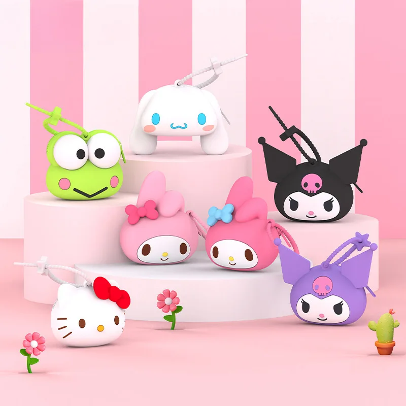 Genuine MINISO Coin Wallet Bag Kuromi cinnamoroll Hello Kitty My Melody Pompompurin Silicone Mini Storage Zipper Earphone Box
Genuine MINISO Coin Wallet Bag Kuromi cinnamoroll Hello Kitty My Melody Pompompurin Silicone Mini Storage Zipper Earphone Box