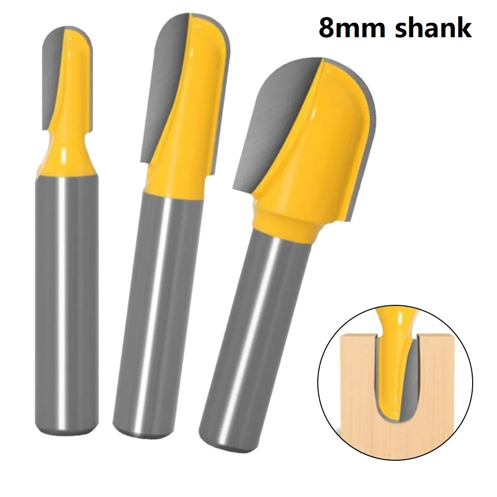 Woodworking Tools Router Bit Wood Router Bit YG6X 8MM Shank Long Blade Long Reach Round Nose Attachment Convenient
Woodworking Tools Router Bit Wood Router Bit YG6X 8MM Shank Long Blade Long Reach Round Nose Attachment Convenient