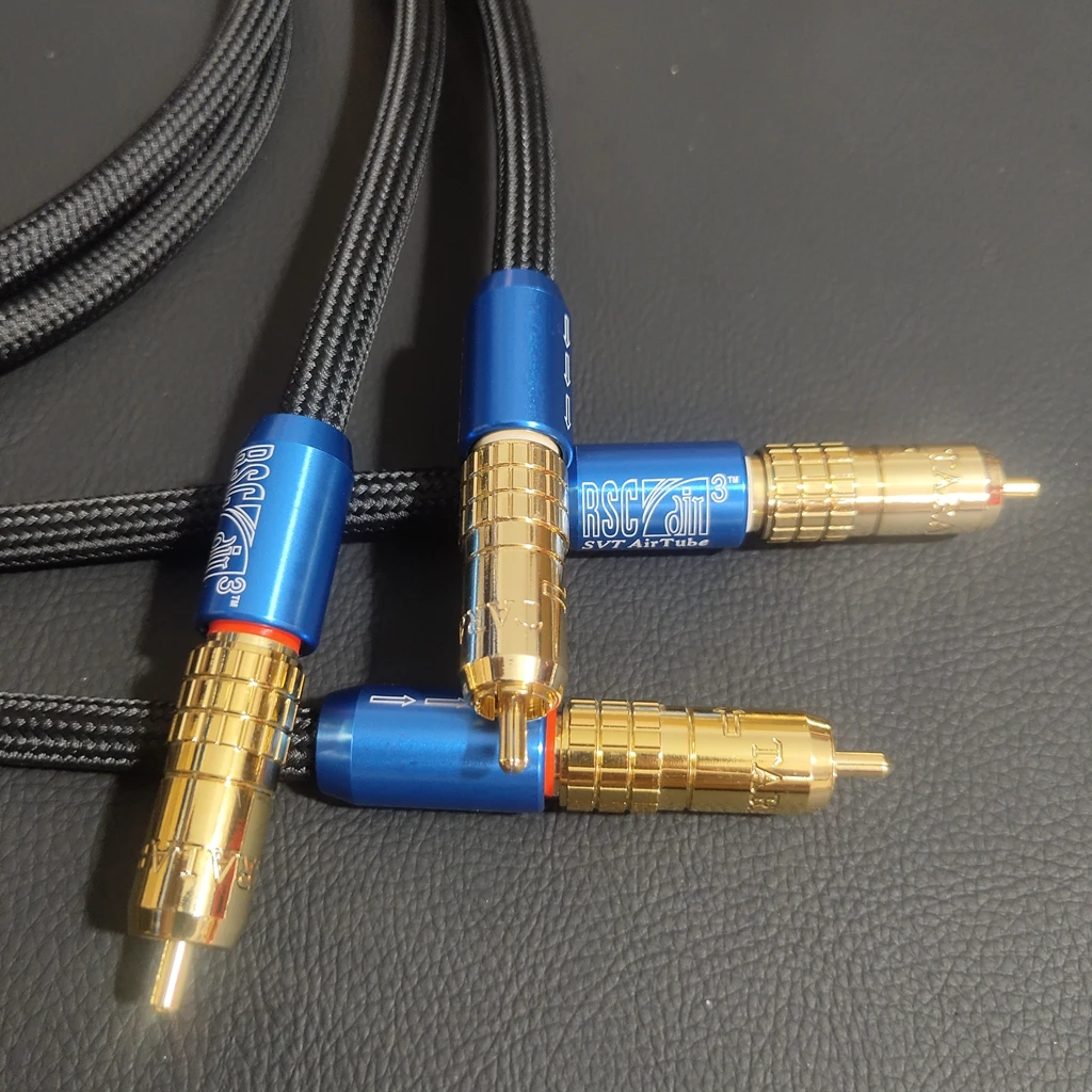 Настоятельно рекомендуемый Американский высококлассный аудиокабель RSC air No.3 RCA Hifi, однокристальный медный посеребренный аудиопровод, 1 пара
Настоятельно рекомендуемый Американский высококлассный аудиокабель RSC air No.3 RCA Hifi, однокристальный медный посеребренный аудиопровод, 1 пара