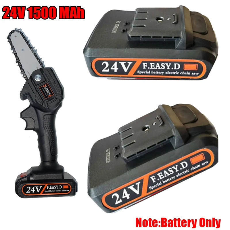 1Pc High Quality Special Battery For Chainsaw 24V 1500 MAh Chainsaw Battery For Woodworking Garden Tools Power Tool Accessories
1Pc High Quality Special Battery For Chainsaw 24V 1500 MAh Chainsaw Battery For Woodworking Garden Tools Power Tool Accessories