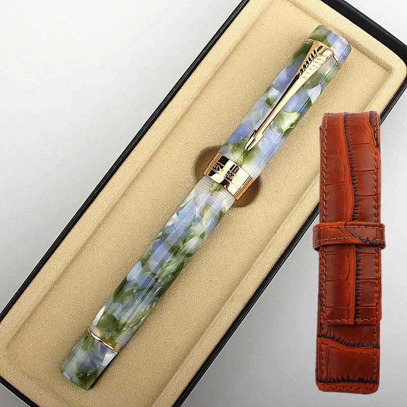 Jinhao 100 Centennial Resin Fountain Pen new color EF/F/M/Bent Nib Converter Writing Business Office Gift Ink Pen
Jinhao 100 Centennial Resin Fountain Pen new color EF/F/M/Bent Nib Converter Writing Business Office Gift Ink Pen