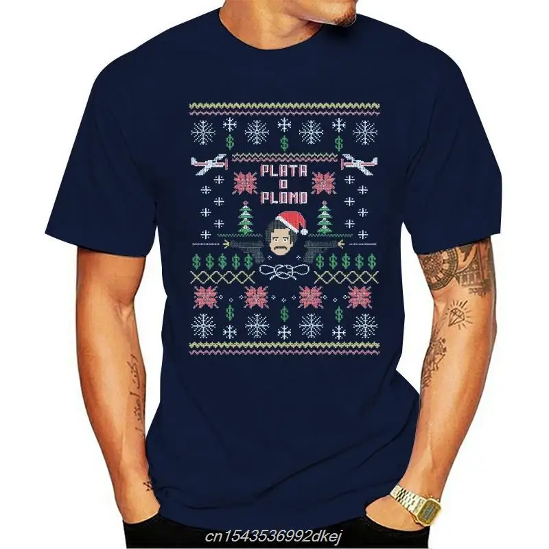 Men Short Sleeve Tshirt Narco Christmas Parody T Shirt Women T-shirt Cartoon Casual O-neck Broadcloth
Men Short Sleeve Tshirt Narco Christmas Parody T Shirt Women T-shirt Cartoon Casual O-neck Broadcloth
