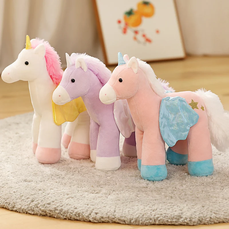 New Boutique Unicorn Horse Plush Stuffered Animal Horse Toys For Children Girl Pillow Birthday Gifts
New Boutique Unicorn Horse Plush Stuffered Animal Horse Toys For Children Girl Pillow Birthday Gifts