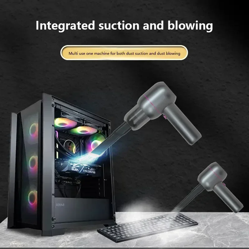 Wireless Mini Vacuum Cleaner Mounted Cleaner Super Strong Handheld Portable Blow and Suck Car Vacuum Cleaner Household Wholesale
Wireless Mini Vacuum Cleaner Mounted Cleaner Super Strong Handheld Portable Blow and Suck Car Vacuum Cleaner Household Wholesale