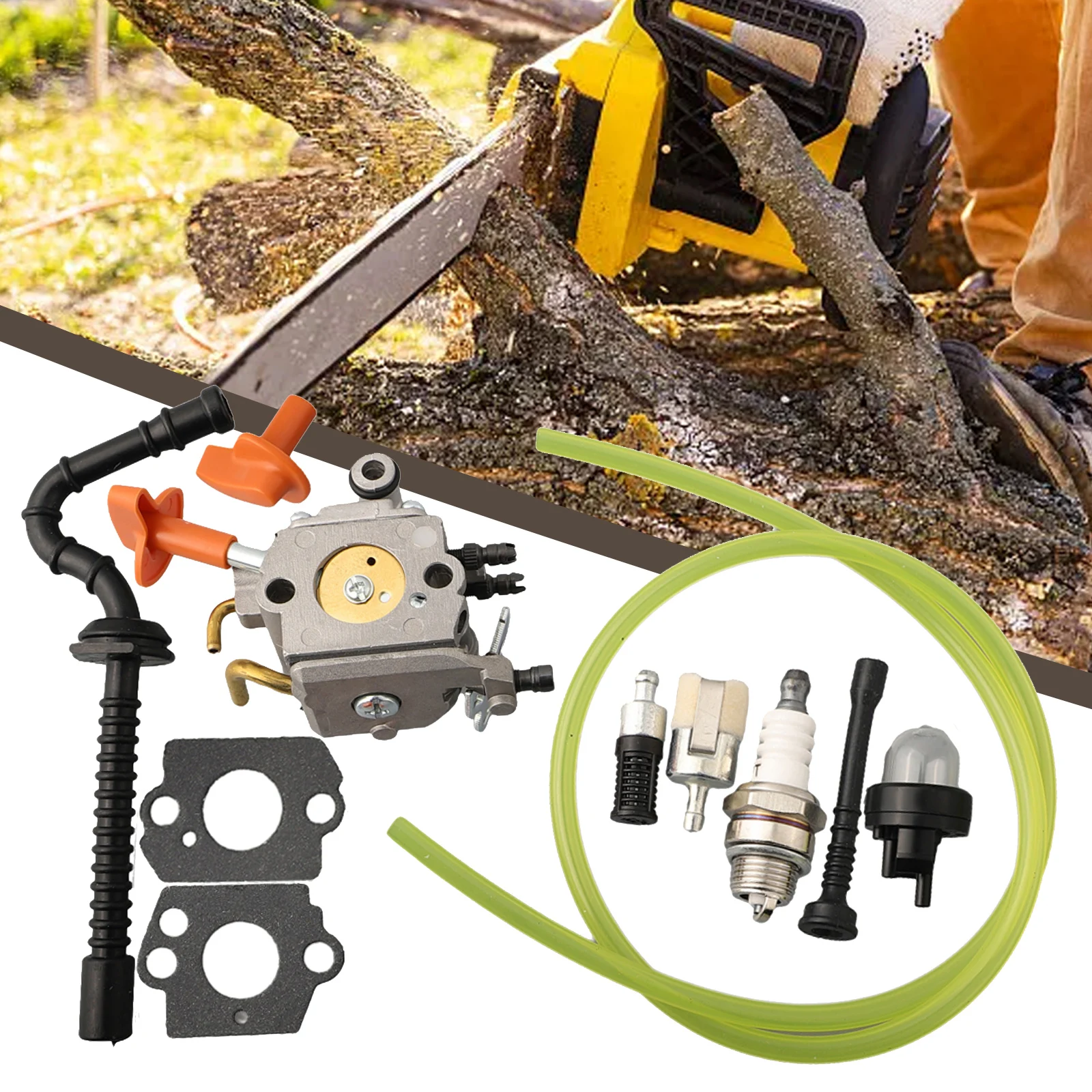 Карбюратор для Stihl MS192 MS192T MS192TC для Zama C1Q-S258 1137-120-0650, запчасти для бензопилы с прокладкой топливного фильтра, топливный шланг
Карбюратор для Stihl MS192 MS192T MS192TC для Zama C1Q-S258 1137-120-0650, запчасти для бензопилы с прокладкой топливного фильтра, топливный шланг