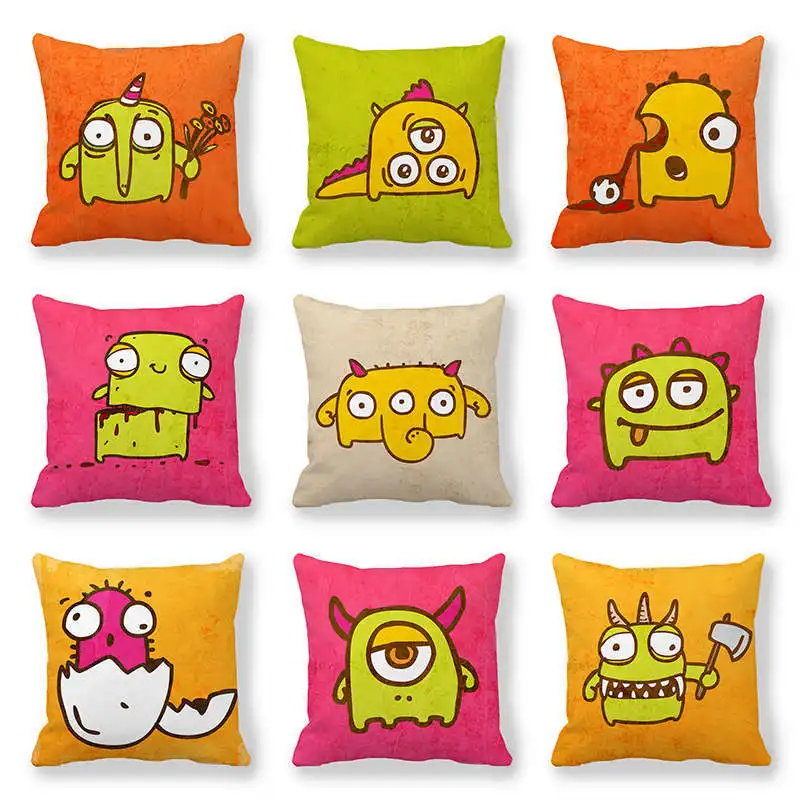 Cartoon Alien Pillow Case Funny Cute Alien Pillowcase Kids Boy Girl Room Decor 45x45 Cm Living Room Sofa Bedroom Pillow Cover
Cartoon Alien Pillow Case Funny Cute Alien Pillowcase Kids Boy Girl Room Decor 45x45 Cm Living Room Sofa Bedroom Pillow Cover