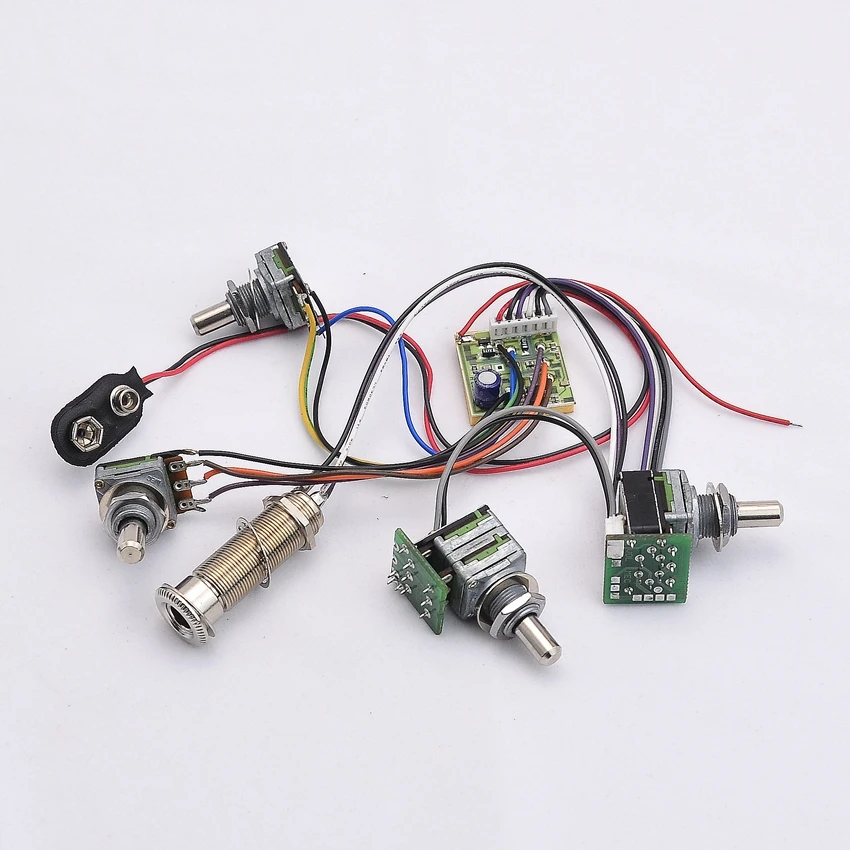 1 Set Original Genuine Germany MEC Active 2 Band EQ Preamp Circuit For Active Bass Pickup
1 Set Original Genuine Germany MEC Active 2 Band EQ Preamp Circuit For Active Bass Pickup