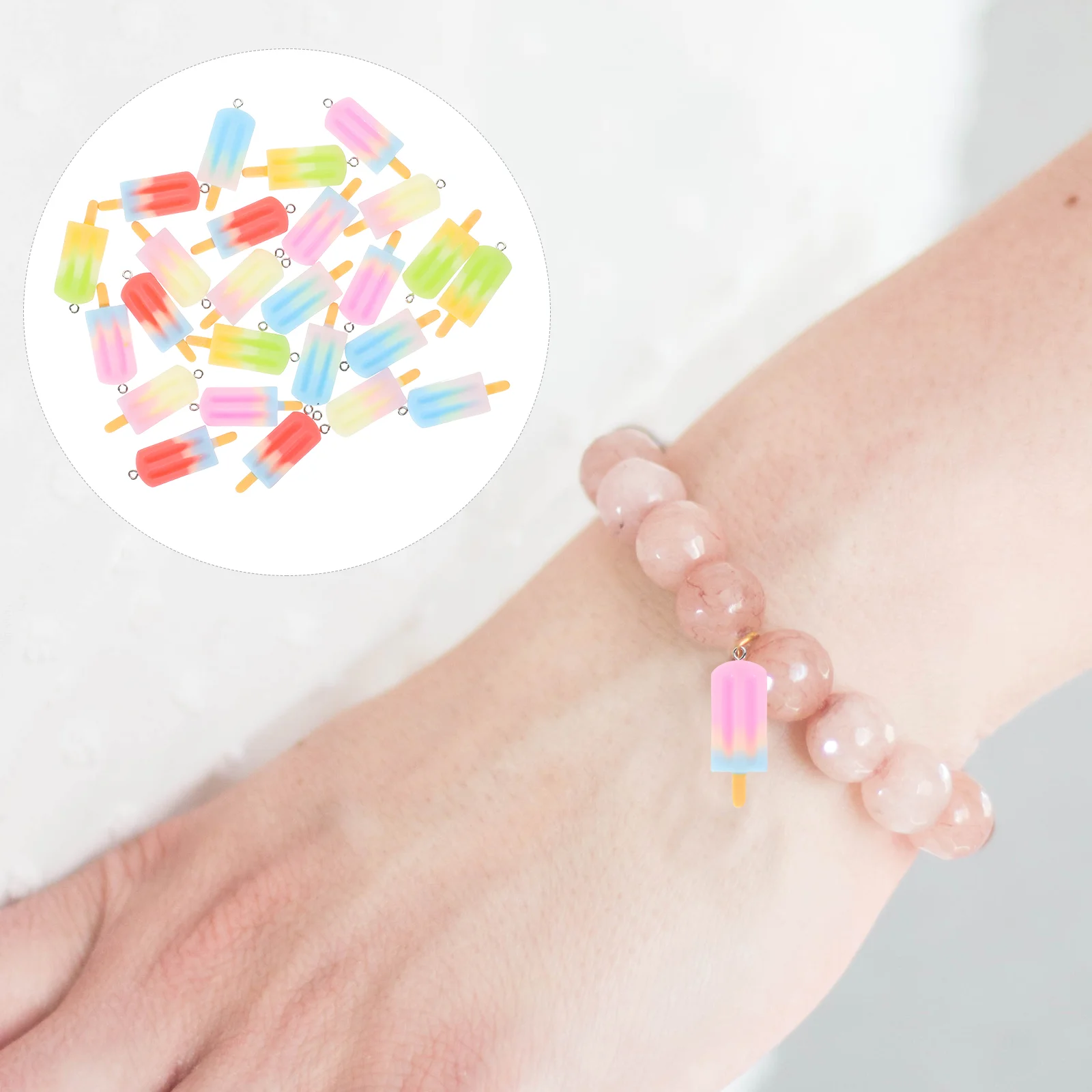 Ice Cream Charms Pendant Resin Miniature Food Snack Pendants Cute Bottle Fruit Keychain Diy Craft Earring Bracelet Necklace
Ice Cream Charms Pendant Resin Miniature Food Snack Pendants Cute Bottle Fruit Keychain Diy Craft Earring Bracelet Necklace