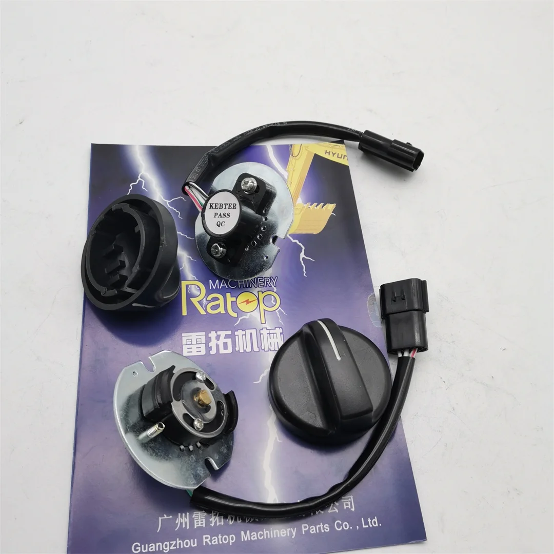 SK200-6 SK210-6 SK200-8 SK210-8 Excavator Throttle Knob YN52S00032P1 Potentiometer YN52S00032P1
SK200-6 SK210-6 SK200-8 SK210-8 Excavator Throttle Knob YN52S00032P1 Potentiometer YN52S00032P1