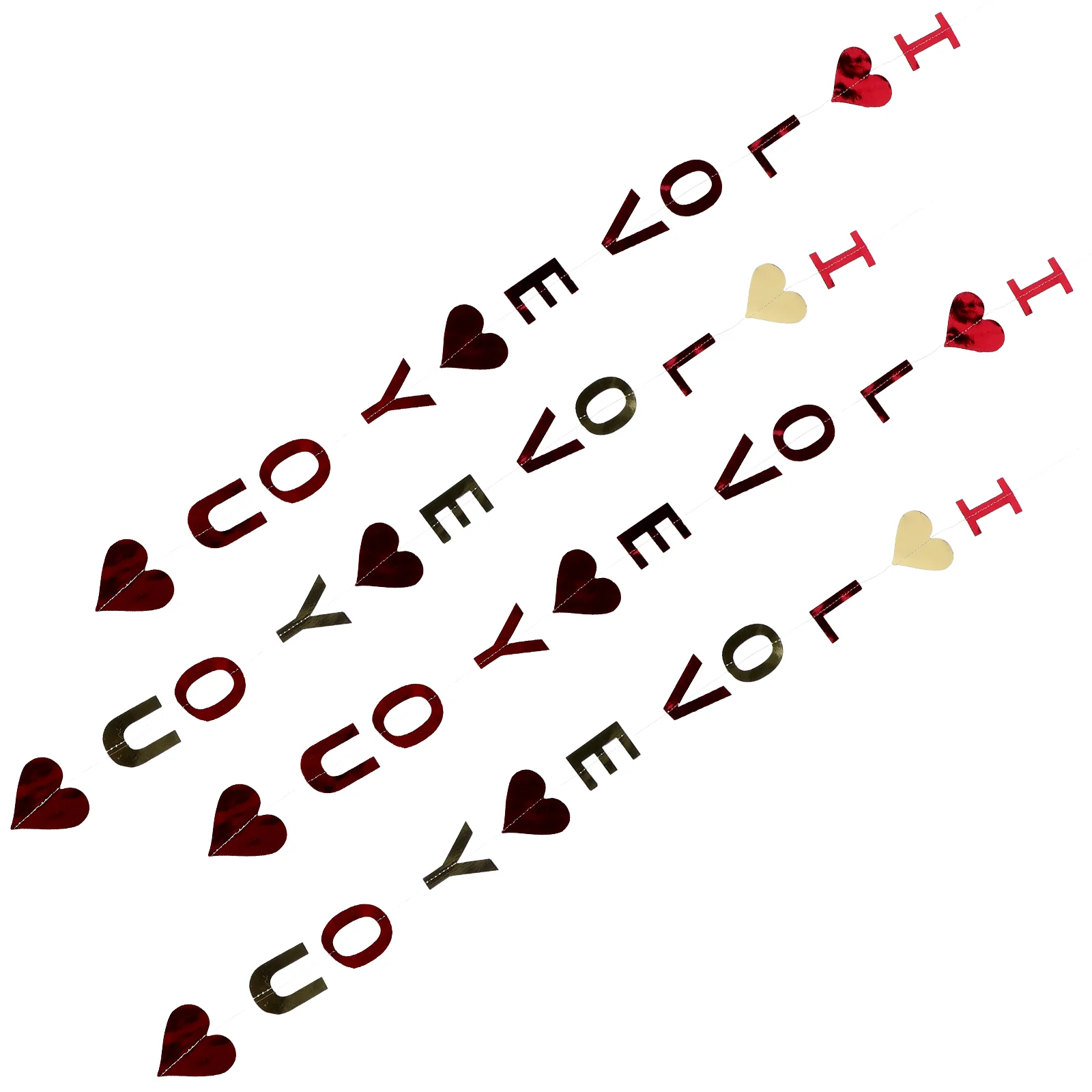 4 Pcs Balloon Ornaments Hanging Heart Garland Design Decor Paper Decorative Balloons Party Supply Shape
4 Pcs Balloon Ornaments Hanging Heart Garland Design Decor Paper Decorative Balloons Party Supply Shape