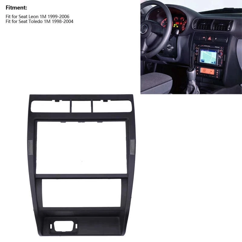 Car Navigation Panel Trim Cover Interior Decor Decoration Frame Fit For Seat Leon/Toledo 1M 1998-2006
Car Navigation Panel Trim Cover Interior Decor Decoration Frame Fit For Seat Leon/Toledo 1M 1998-2006