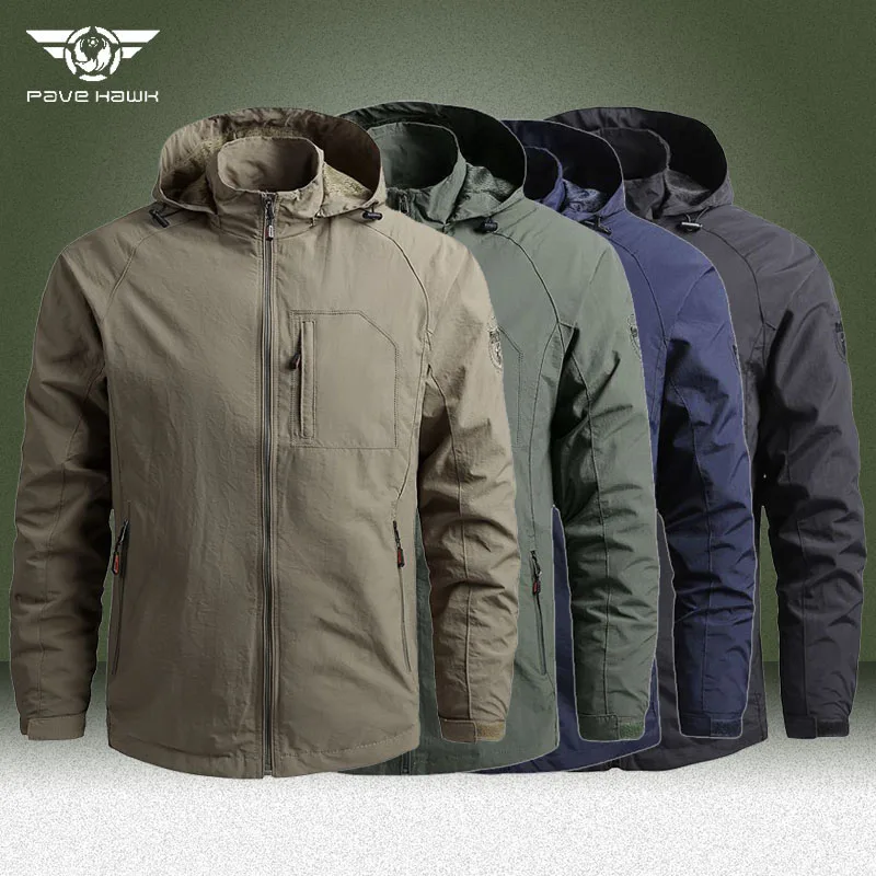 Military Hooded Jackets Men Spring Autumn Outdoor Breathable Hiking Jacket Coats Casual Waterproof Tactical Windbreaker Size 5XL
Military Hooded Jackets Men Spring Autumn Outdoor Breathable Hiking Jacket Coats Casual Waterproof Tactical Windbreaker Size 5XL