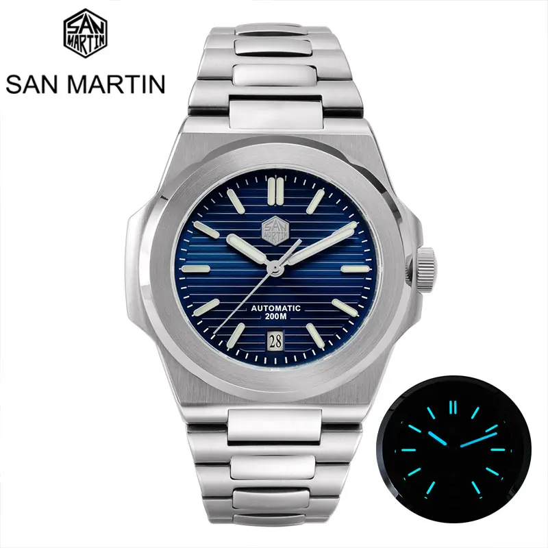 San Martin 42mm Top Band Men Diving Watch Fashion Classic Luxury Automatic Mechanical Watches Sapphire Waterproof 200m Relogio
San Martin 42mm Top Band Men Diving Watch Fashion Classic Luxury Automatic Mechanical Watches Sapphire Waterproof 200m Relogio